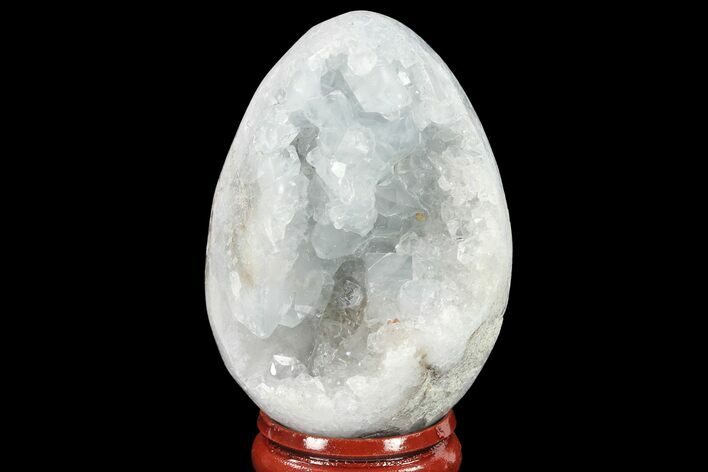 Crystal Filled, Celestine (Celestite) Egg - Madagascar #134619
